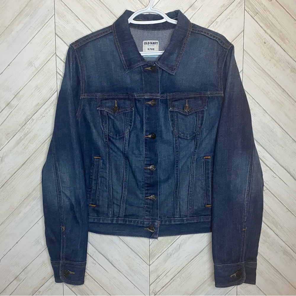 Old Navy Women's Blue Denim Jacket